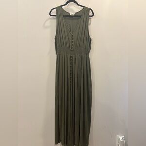 Sleeveless Maxi Dress 3X